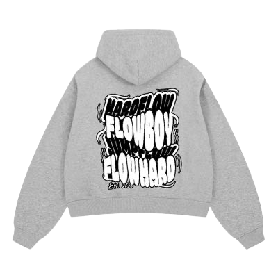 HardFlow “Flow Boy, Flow Hard” Back Graphic Hoodie