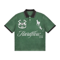 HardFlow Polo Club Crest Shirt – Forest Green